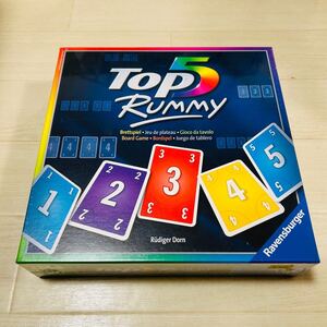 『新品未開封』トップ 5 ラミー　Top 5 Rummy Ravensburger ボードゲーム テーブルゲーム ボドゲ カードゲーム B367 【80サイズ】