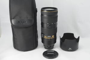 ★新品級★ Nikon ニコン AF-S NIKKOR 70-200mm f2.8 E FL ED VR 付属品満載★清潔感溢れる綺麗な外観! カビ・クモリなし! 完動品!