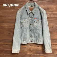 ♦︎【ビッグジョン】BIG JOHN デニムジャケット Gジャン M