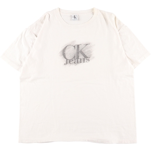 古着 90年代 カルバンクライン Calvin klein JEANS 半袖 プリントTシャツ USA製 メンズL ヴィンテージ /eaa349257 ss2501_10