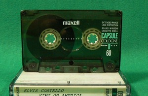 ★カセットテープ★maxell★CAPSULE II 60★HIGH POSITION★ハイポジション★爪折れ★中古品★使用済★