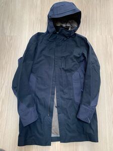 Arcteryx Veilance Navier AR Coat XS GORE-tex アークテリクス ナイロンジャケット dark navy