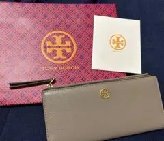 Tory Burch グレー 長財布