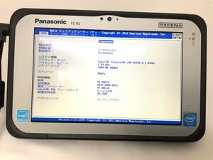 ■Panasonic 7インチ タブレット ■FZ-B2B 502KBJ / TOUGHPAD / Celeron N2930 ■ OSなし/ SSDなし/ メモリ2GB 【T8】