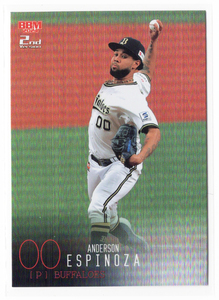 200枚限定！【エスピノーザ／ Espinoza】2024 BBM 2nd #355 ★ オリックス バッファローズ ORIX Buffaloes