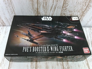 He3041-100♪【60】未開封 STAR WARS 1/72 ブーステッド・Xウイング・ファイター ポー専用機