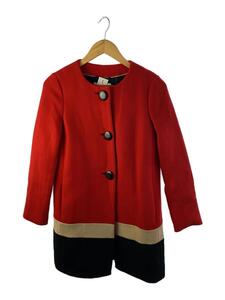 kate spade new york◆コート/0/ウール/RED