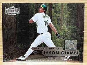 1998 Fleer/Skybox Metal Universe ジェイソン・ジアンビ Jason Giambi #88