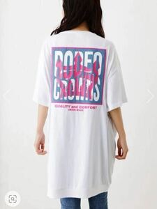 新品　ロデオクラウンズ　ロングTシャツ