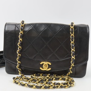 96072★1円スタート★CHANEL シャネル 美品 ダイアナフラップ ココマーク ターンロック チェーンバッグ ヴィンテージ ショルダーバッグ