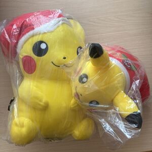 ★ ポケモン　クリスマス　ピカチュウ　ぬいぐるみ　めちゃでかぬいぐるみ　でっかいクリスマスピカチュウ