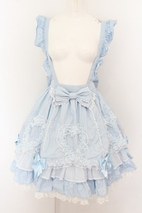 Angelic Pretty / Fantasic Heartスカート サックス O-24-06-06-029-AP-SK-IG-OS