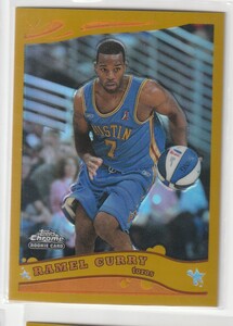 Ramel Curry 05-06 Topps Chrome Refractor Gold(#/99)　　Rookie Card　RC　希少ゴールド