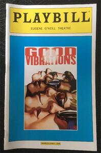 ミュージカルPLAYBILLプレイビル GOOD VIBRATIONSグッドバイブレーションズ 2005年1月ブロードウェイ