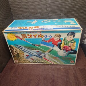 【ジャンク】バンダイ　地対空大作戦 ミサイルゲーム　BANDAI　珍品　希少　レトロ　【管理NO.2464】