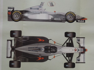  TAMEO 1/43 McLAREN MERCEDES MP4/12 1997