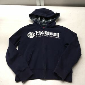 送料無料★ELEMENT エレメント★スウェットパーカー ジップアップパーカー★男の子　キッズ　130 ジュニア★ネイビー#50317saa