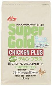 スーパーゴールド Supergold チキンプラスシニア犬用 2.4kg 2.4キログラム (x 1)