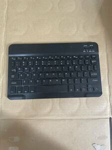 【中古品】超薄型 キーボード ワイヤレスキーボード Bluetooth ブラック N