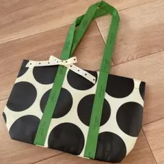 kate spade ショップ袋ドット柄