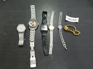 1101A21　腕時計　ジャンク品　おまとめ6点　CITIZEN　 QUARTZ　など ※動作未確認