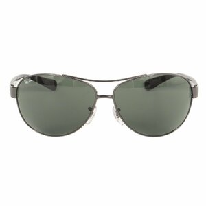 Ray Ban レイバン ティアドロップ サングラス RB3386 004/71 ガンメタルフレーム グリーンスモークレンズ 67□13 イタリア製 ブランド