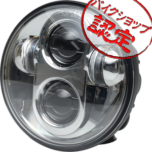 BigOne LED 5.75インチ XL1200 XL1200S XL1200R XL1200L XL1200N XL1200T XL1200NS スポーツスター ハーレー ヘッド ライト ランプ メッキ