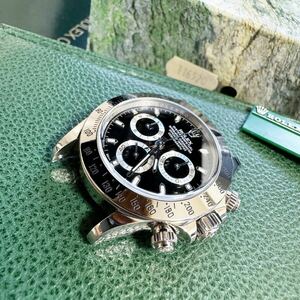 ROLEX ロレックス コスモグラフ デイトナ ROLEX COSMOGRAPH DAYTONA 116520 黒文字盤 純正及び一部社外補修品 箱やタグ付き付属品多数