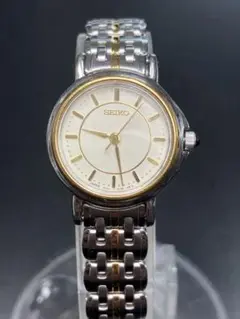 【美品】SEIKO コンビカラー腕時計 稼働品 セイコー ヴィンテージウォッチ