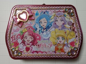 ヒーリングっどプリキュア　金属ケース　スチール缶　傷あり汚れあり塗料の剥がれあり　ジャンク品