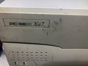 NEC　パソコン　PC-9821Xa7　内臓HDD不具合・FD有　FDD起動初期化できる　