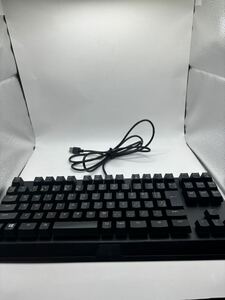 Razer ゲーミングキーボード テンキーレス メカニカルキーボード BlackWidow V3 Tenkeyless JP 緑軸　RZ03-03491400-R3J1-N れい レイザー