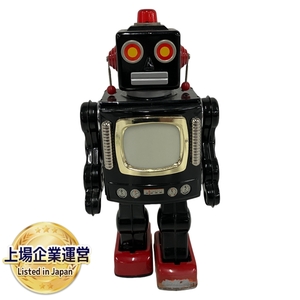 堀川玩具 METAL HOUSE メタルハウス テレビロボット TV ROBOT ブラック ビンテージ レトロ おもちゃ ホビー ジャンク B9216956