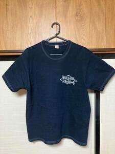 BillWallLeather/BWL/ビルウォールレザー/フラットヘッド/TheFlatHead/Tシャツ/40/M/黒/Used加工