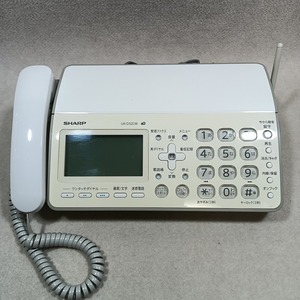 ●○SHARP デジタルコードレスFAX UX-D32CW 子機なし fappy ファッピィ○●