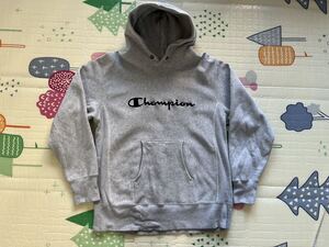 Champion チャンピオン リバースウィーブ スウェットパーカ グレー XL