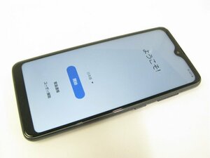 ドコモ SC-42A Galaxy A21 ブラック 【M4059】