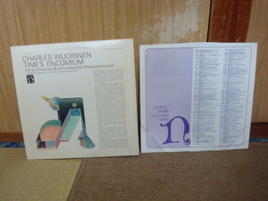 Time`s Encomium / CHARLES WUORINEN us盤LP 電子音響