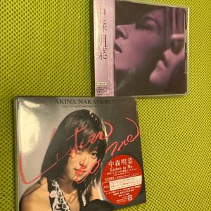 中森明菜／ Listen to Me 1991 幕張メッセ Live 2021年30周年ハイレゾリマスター 盤2CD+DVD、バラードベスト25周年新録15曲