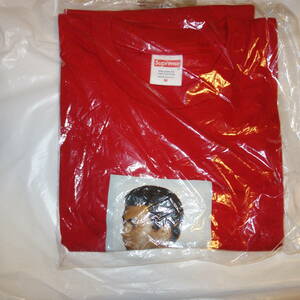 即決 supreme ali tee red M アリ