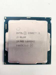 ■PCP48■第8世代 Intel Core i3-8100 SR3N5 3.60GHz LGA1151