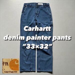 Carhartt denim painter pants “33×32”カーハート デニムペインターパンツ デニムパンツ デニム ジーンズ pants ボトム ブルーデニム