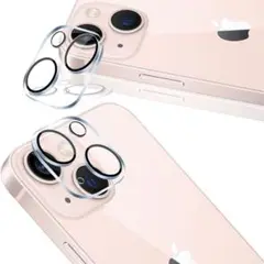 iPhone 13 / iPhone 13mini カメラレンズ カバー 2枚