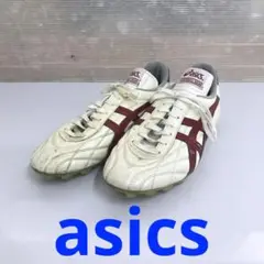 8ピ639◎ASICS◎フットボールシューズ◎25.5cm◎巾着袋付き◎メンズ