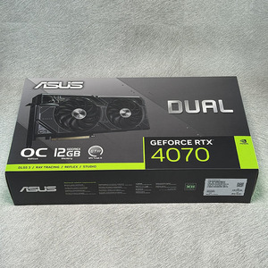 ASUS NVIDIA GeForce RTX 4070 GDDR6X 12GB ビデオカード OC edition DUAL-RTX4070-O12G グラボ