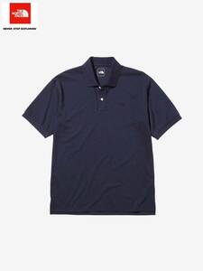 THE NORTH FACE S/S Any Part Polo Navy ザ ノースフェイス エニー パート ポロシャツ（メンズ）アビエイター ネイビー／紺 NT22232-AN／XL