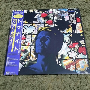 送料込み【帯、ライナー】LP　デビッド・ボウイ　トゥナイト　DAVID BOWIE TONIGHT