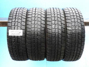 【SHT1938-S】 ダンロップ ウィンターマックス WM02 スタッドレス 中古タイヤ【185/60R15】4本