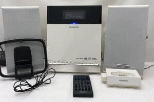 ★【USED/通電確認実施済】コンポ SANYO サンヨー DC-D1 2004年制 KENWOOD RD-C414コンパクトステレオシステム 2011年制 2台まとめ