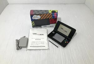 任天堂 new ニンテンドー3DS 本体 KTR-001 ブラック 箱付き ACアダプター付き 動作良好 訳あり ニュー NINTENDO スリーディーエス 黒